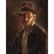 Indiana Jones Portrait of Adventure by Masey Canvas Giclee Art Print