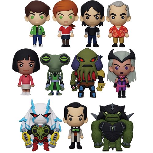 Ben 10: Ultimate Alien 3D Foam Bag Clip Random 6-Pack