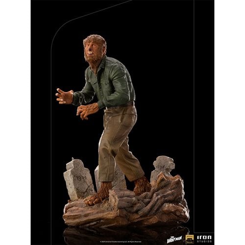 Universal Monsters Wolfman Deluxe Art 1:10 Scale Statue