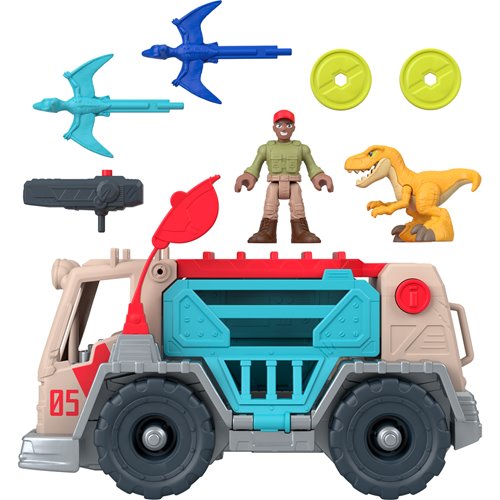 Jurassic World Imaginext Trek N' Transform Playset