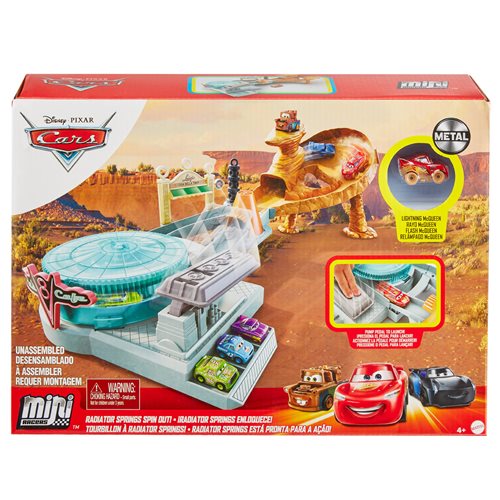 Cars Mini Racers Radiator Springs Spin Out! Playset