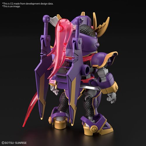 Gundam Build Metaverse F-Kunoichi Kai SD Gundam Cross Silhouette Model Kit