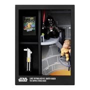 Star Wars Luke Skywalker Vs Darth Vader Fandrop Figure Diorama