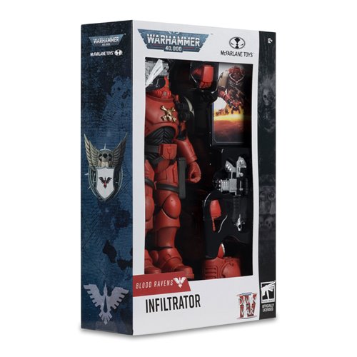 Warhammer 40,000 Wave 12 Infiltrator Blood Ravens Dawn of War 4 7-Inch Scale Action Figure
