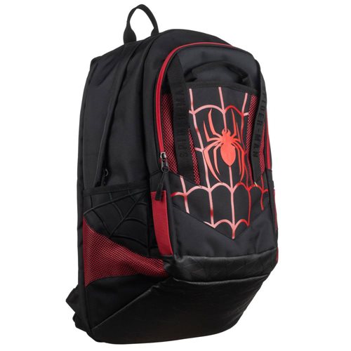 Spider-Man Black-and-Red Laptop Backpack