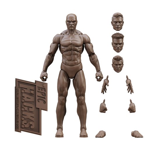 Epic H.A.C.K.S Blanks Coffee Male 1:12 Scale Action Figure