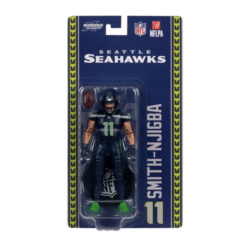 NFL McFarlane's SportsPicks Wave 2 Seattle Seahawks Jaxon Smith-Njigba 6-Inch Action Figure