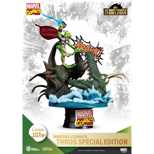Marvel Comics Throg D-Stage DS-107SP Statue - San Diego Comic-Con 2022 Previews Exclusive