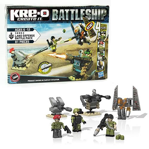 Kre-o Battleship Land Defense Battle Pack