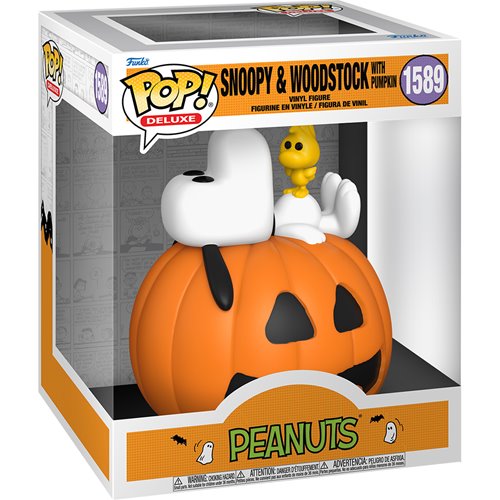 It's the Great Pumpkin Charlie Brown Snoopy with Woodstock Deluxe Funko Pop! Vinyl Figure