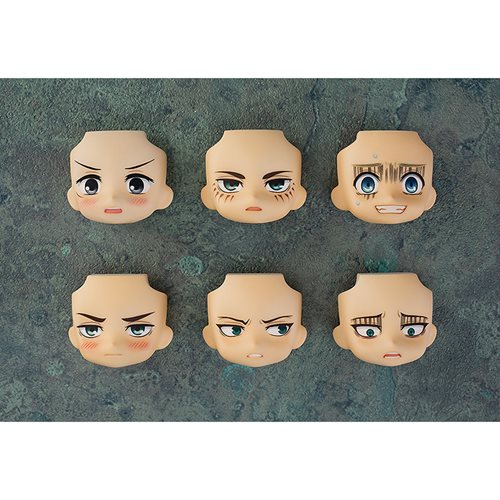 Attack on Titan Nendoroid More: Face Swap Set of 6