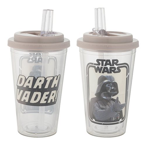 Star Wars Darth Vader 16 oz. Flip Straw Acrylic Cup