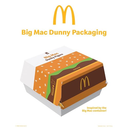 McDonald's Big Mac 8-Inch Vinyl Dunny Art Figure