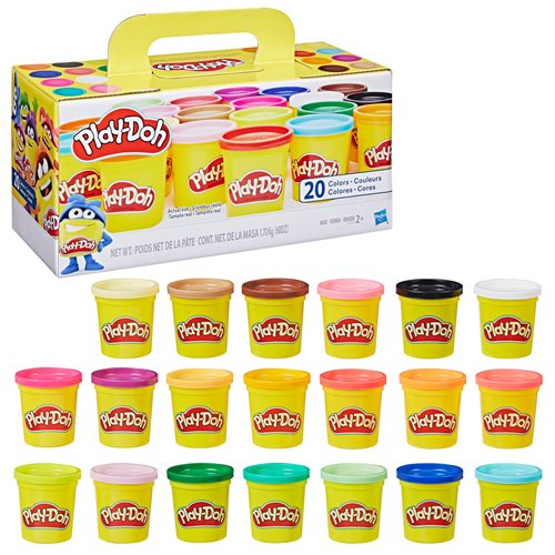 Play-Doh 20 Pack Super Color Bulk Set