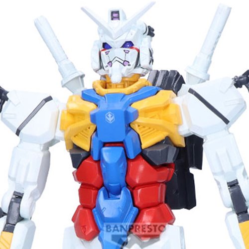 Mobile Suit Gundam GQuuuuuuX Genkai Toppa White Gundam Statue