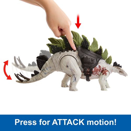Jurassic World Gigantic Trackers Stegosaurus Action Figure