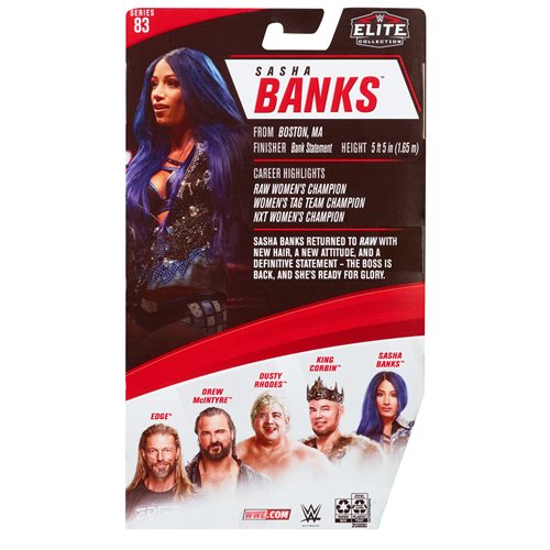 WWE Elite Collection Series 83 Sasha Banks Action Figure