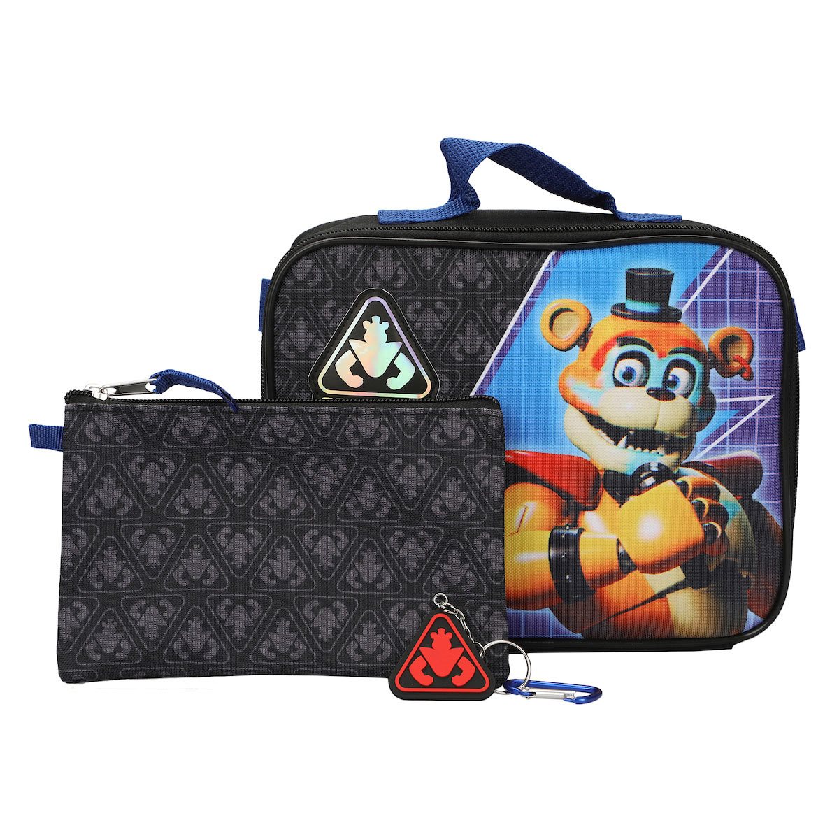 Bioworld Super Mario Boys Backpack Set with Lunch Bag 5 Piece Set, Boy's, Size: 16