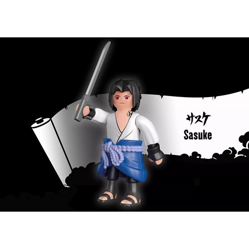 Playmobil 71097 Naruto Sasuke 3-Inch Action Figure