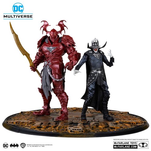 DC McFarlane Collector Edition Batman Who Laughs & Merciless 7-Inch Scale Action Figure 2-Pack - Exc