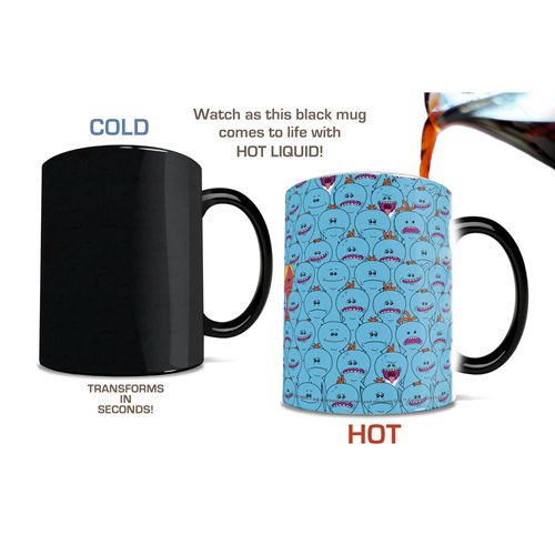 Rick and Morty Mr. Meeseeks Morphing Mugs Heat-Sensitive Mug