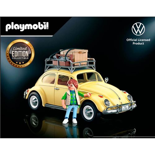Playmobil 70827 Volkswagen Beetle Car - Special Edition Yellow