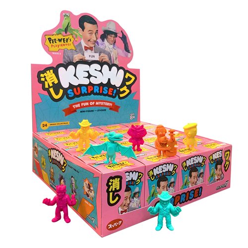 Pee-wee's Playhouse Keshi Surprise Mini-Figures Case of 24