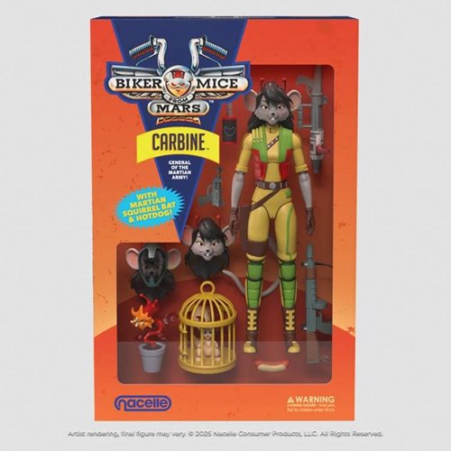 Biker Mice from Mars Wave 2 Carbine 7-Inch Scale Action Figure