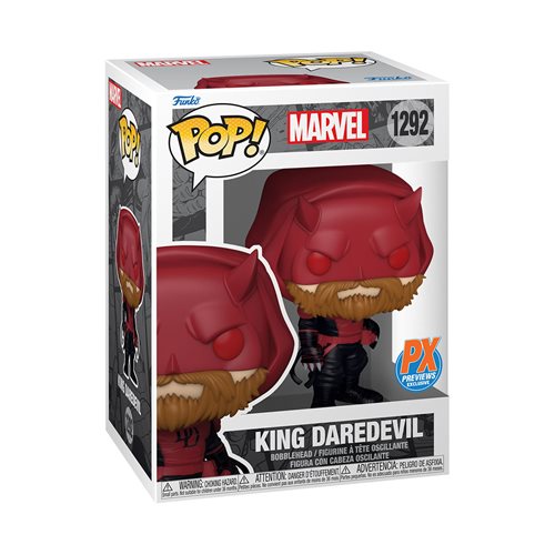 Marvel King Daredevil Pop! Vinyl Figure - Previews Exclusive