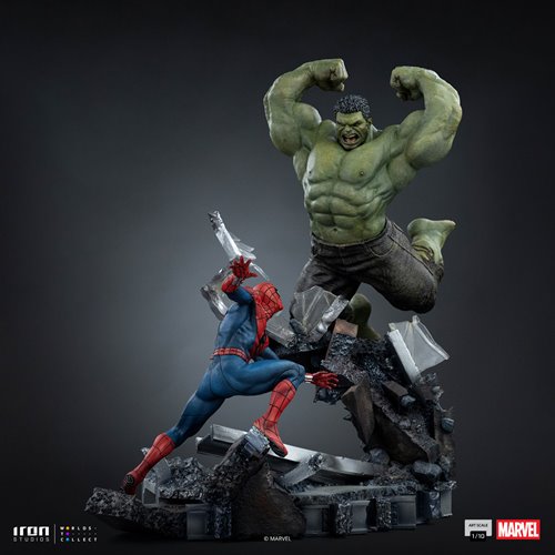 Spider-Man: Brand New Day Spider-Man vs Hulk 1:10 Art Scale Limited Edition Statue