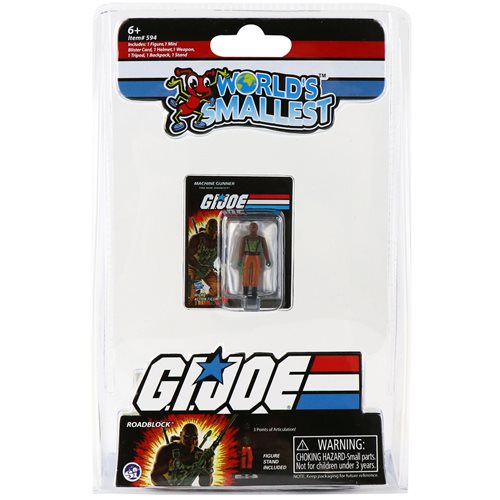 World's Smallest G.I. Joe vs. Cobra Random Mini-Figures Case of 12