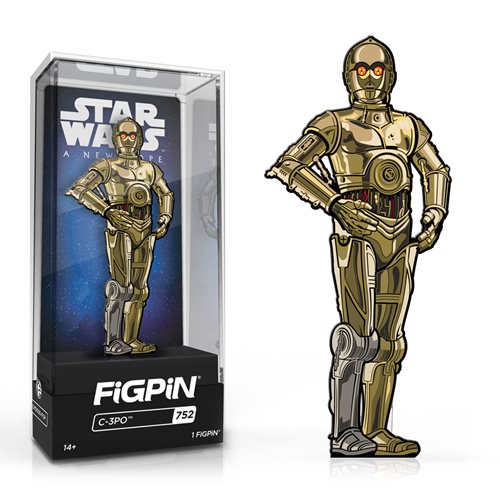 Star Wars: A New Hope C-3PO FiGPiN Classic 3-Inch Enamel Pin