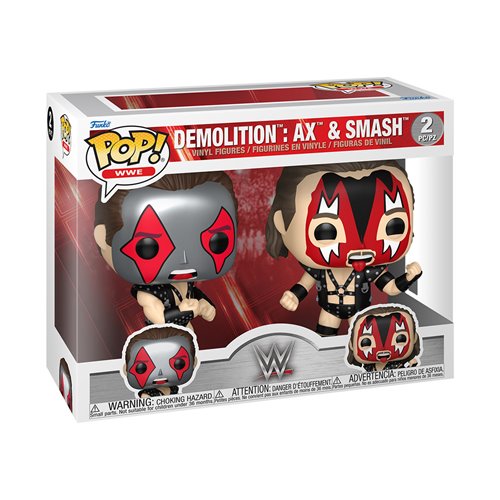WWE Demolition Metallic Funko Pop! Vinyl Figure 2-Pack