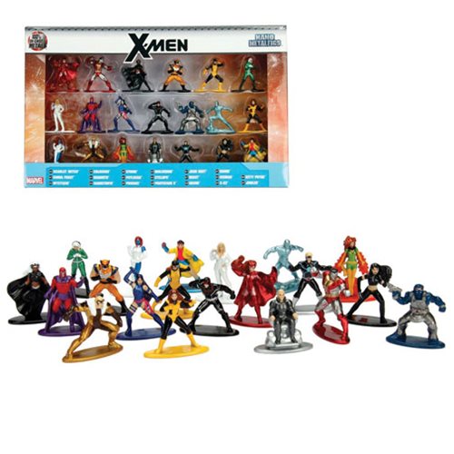 X-Men Marvel Nano Metalfigs Die-Cast Metal Mini-Figures 20-Pack