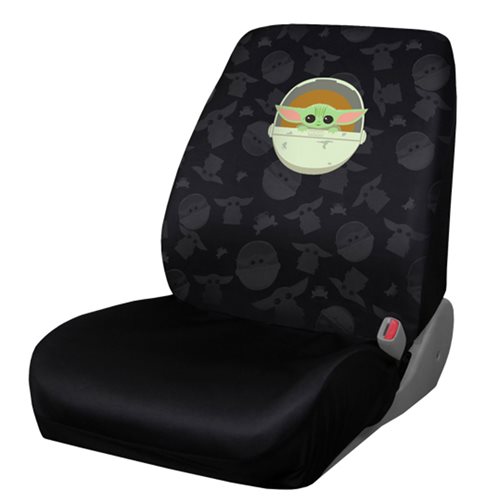 Star Wars The Mandalorian Grogu in Egg Rolled Low Back Seat Cover