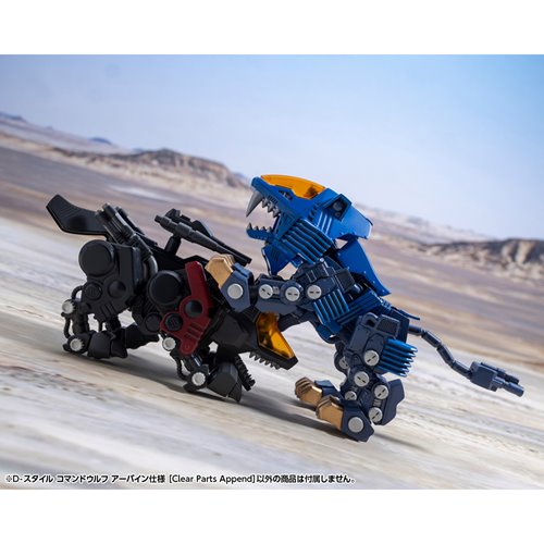 Zoids: Chaotic Century Command Wolf Irvine Special (Clear Parts Append) D-Style Model Kit