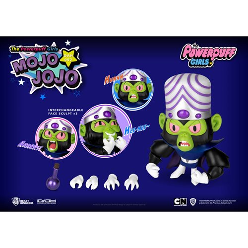 Powerpuff Girls Mojo Jojo DAH-052 Dynamic 8-Ction Heroes Action Figure
