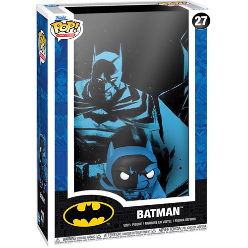 Batman Black & Blue Funko Pop! Comic Cover Figure with Case