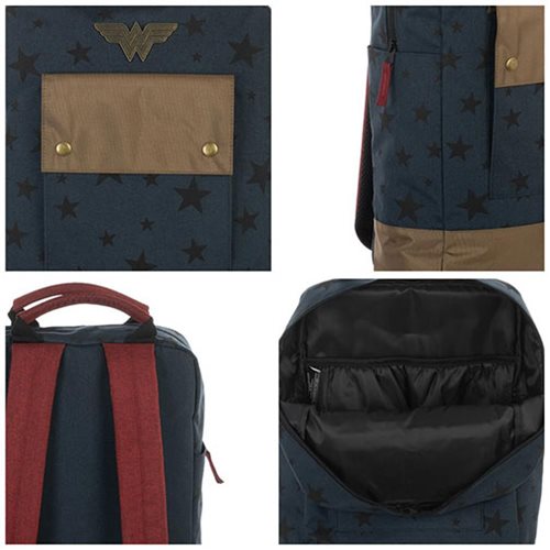 Wonder Woman Stars Backpack 