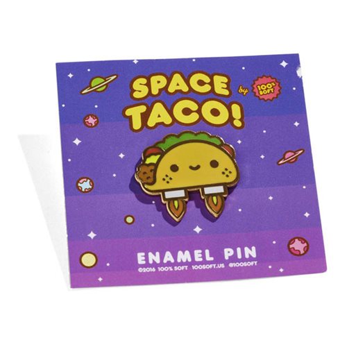 Space Taco Pin