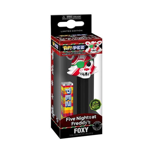 Five Nights at Freddy's Holiday Foxy (Candy Cane) Pop! Pez