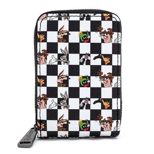 Looney Tunes Checkered Character Accordion Wallet