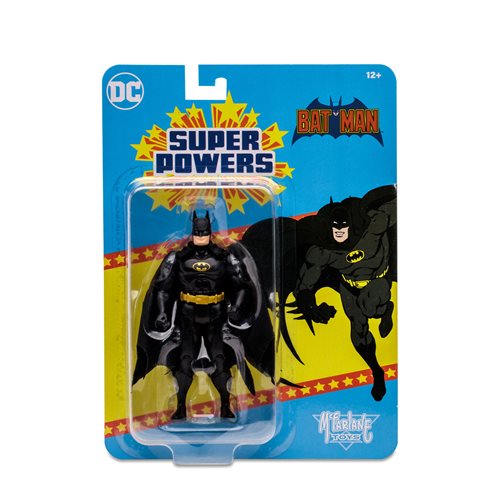 DC Super Powers Wave 5 Batman Black Suit Variant 4-Inch Scale Action Figure