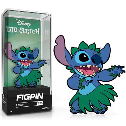 Lilo & Stitch Hula Dancing Stitch FiGPiN Classic 3-Inch Enamel Pin