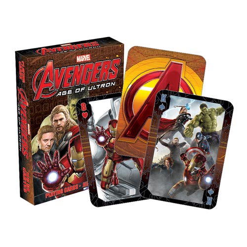 Marvel Avengers: Age of Ultron Playing Cards