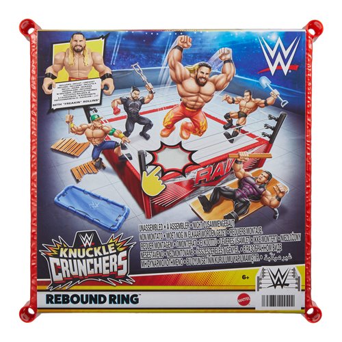 WWE Knuckle Crunchers Rebound Ring Playset