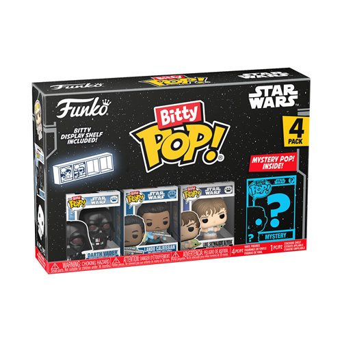 Star Wars Darth Vader Series 2 Funko Bitty Pop! Mini-Figure 4-Pack