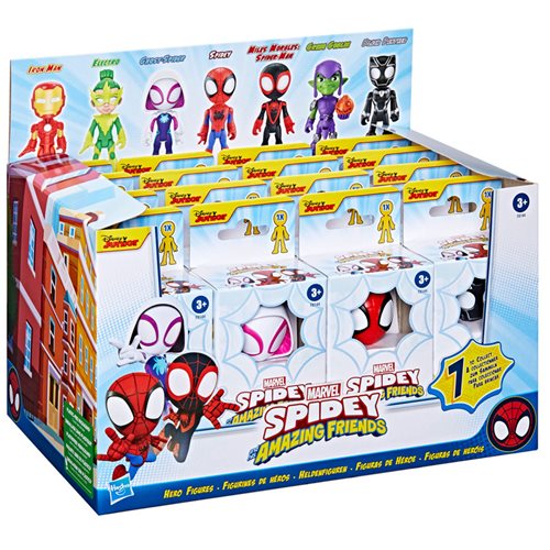 Spidey and His Amazing Friends Hero Action Figures Wave 3 Case of 16
