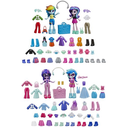 My Little Pony Equestria Girls Fashion Squad Doll Wave 1 Set