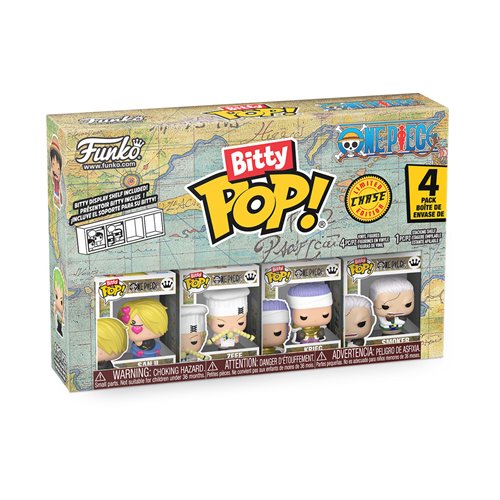 One Piece Sanji Funko Bitty Pop! Mini-Figure 4-Pack